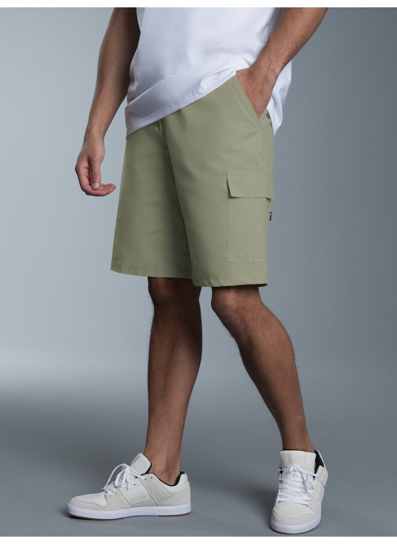 Jerseyhose TRIGEMA Cargo-Bermuda aus 100% Baumwolle
