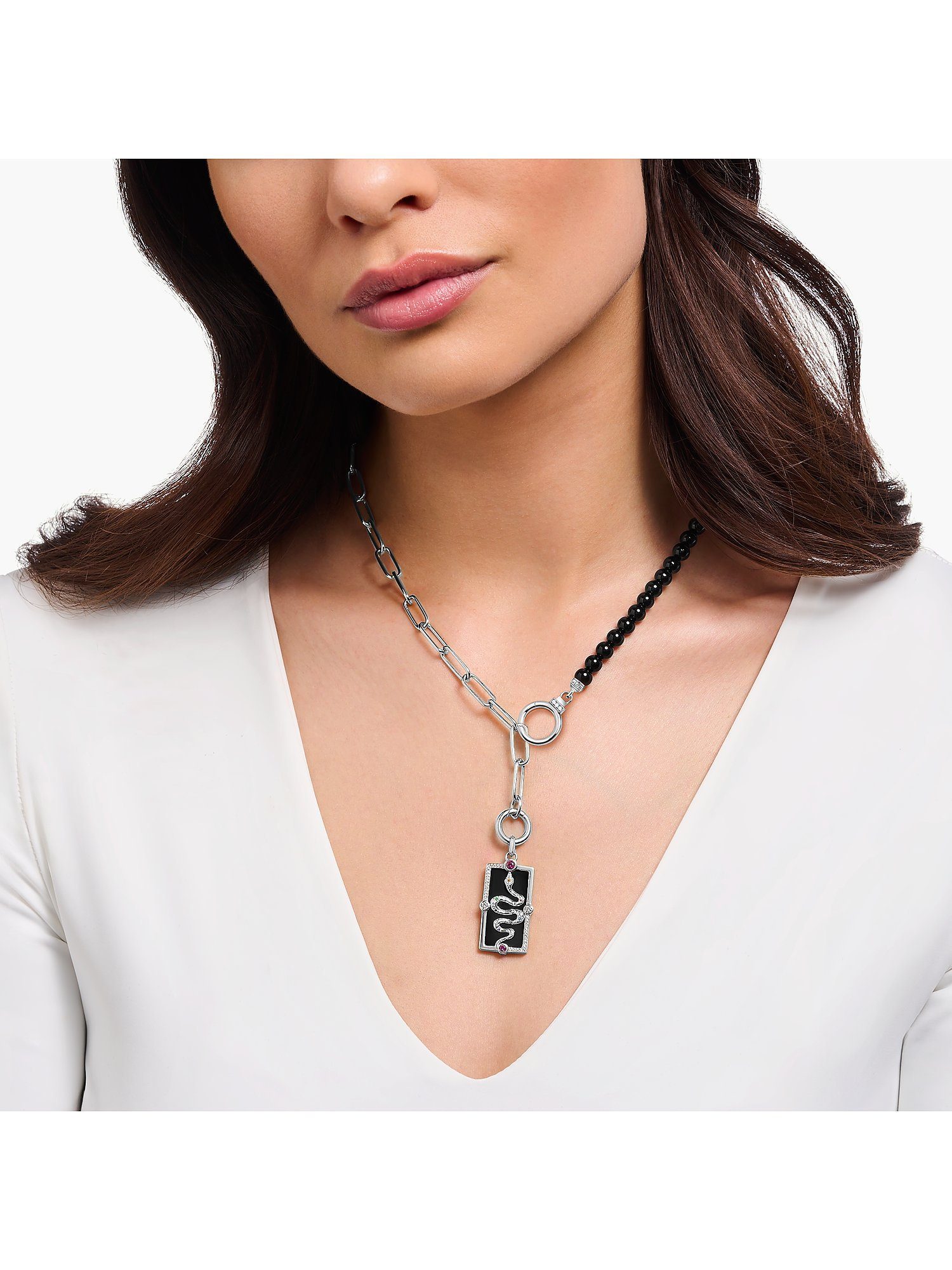 THOMAS SABO Silberkette Thomas Sabo Dame...