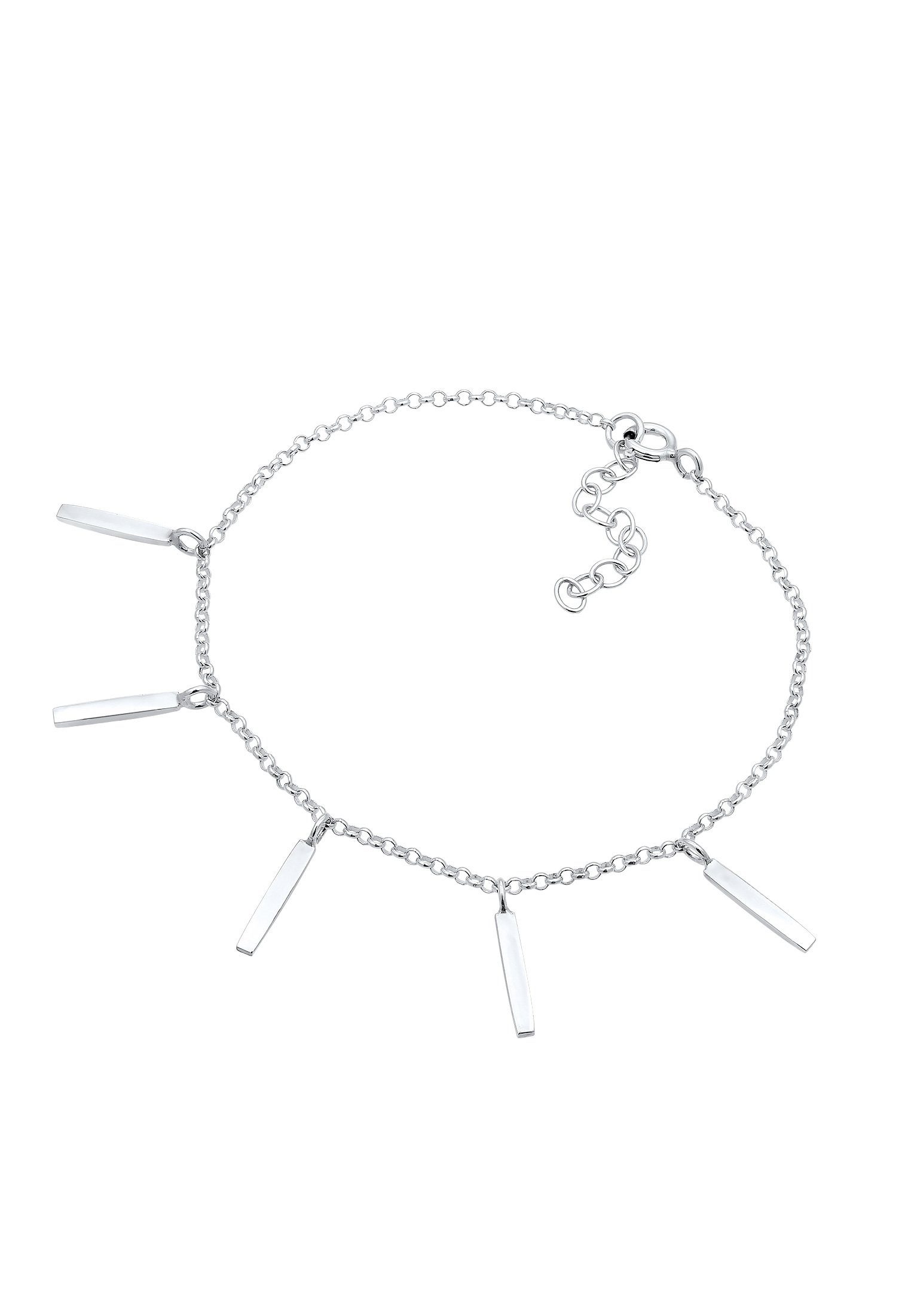Elli Armband Bettelarmband Look Erbskette Geo Stift 925 Silber