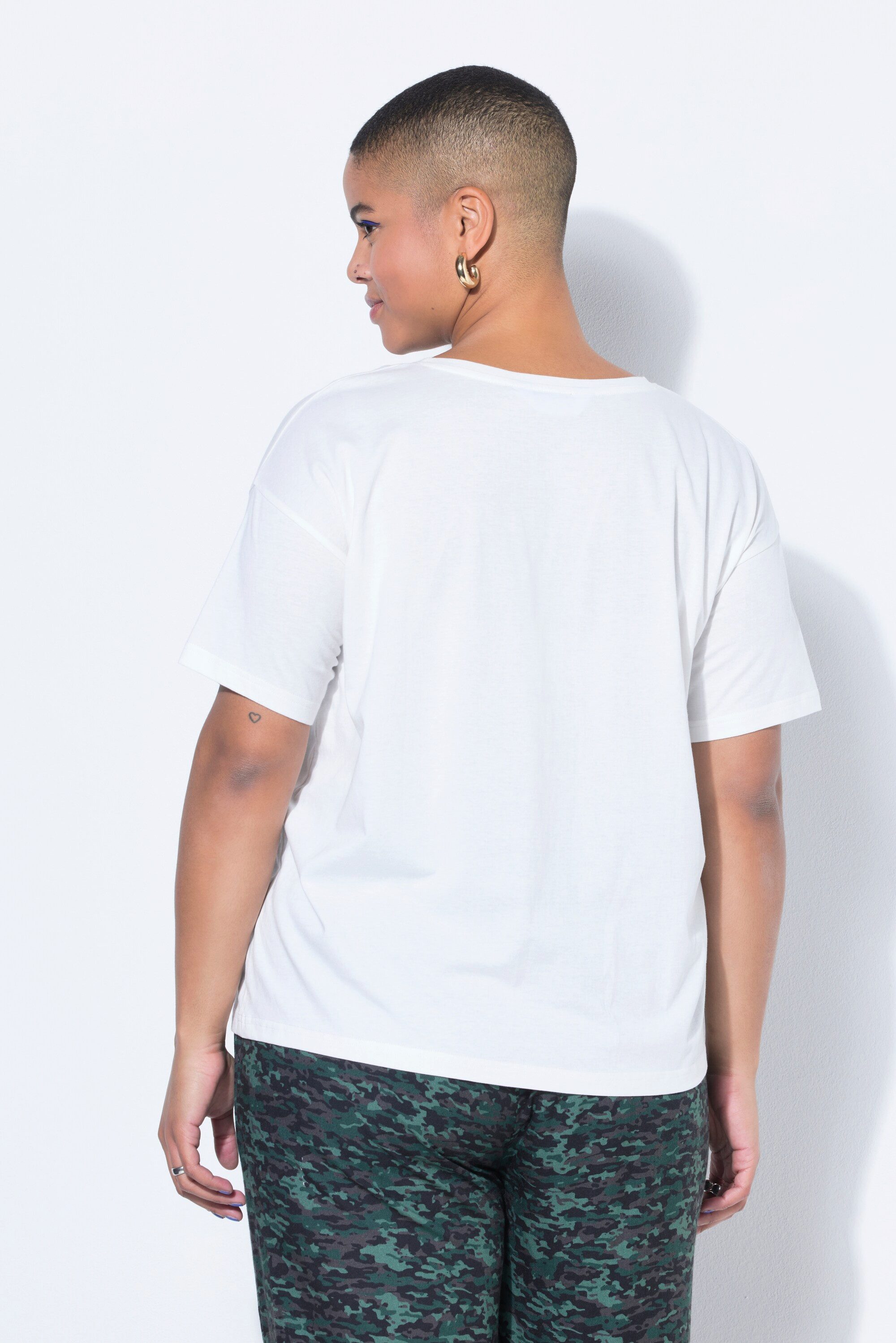 Studio Untold T-Shirt T-Shirt oversized Statement Stickerei