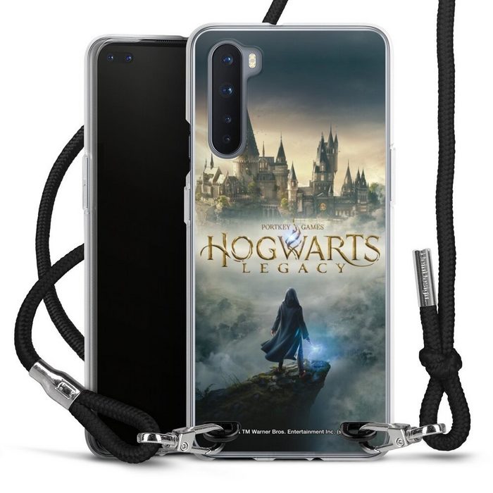 DeinDesign Handyhülle Hogwarts Legacy Offizielles Lizenzprodukt Harry Potter Hogwarts Legacy OnePlus Nord Handykette Hülle mit Band Case zum Umhängen