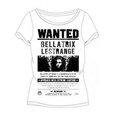 Harry Potter T-Shirt Kurzärmeliges T-Shirt Mädchen - Harry Potter "Wanted", Größen 134-164