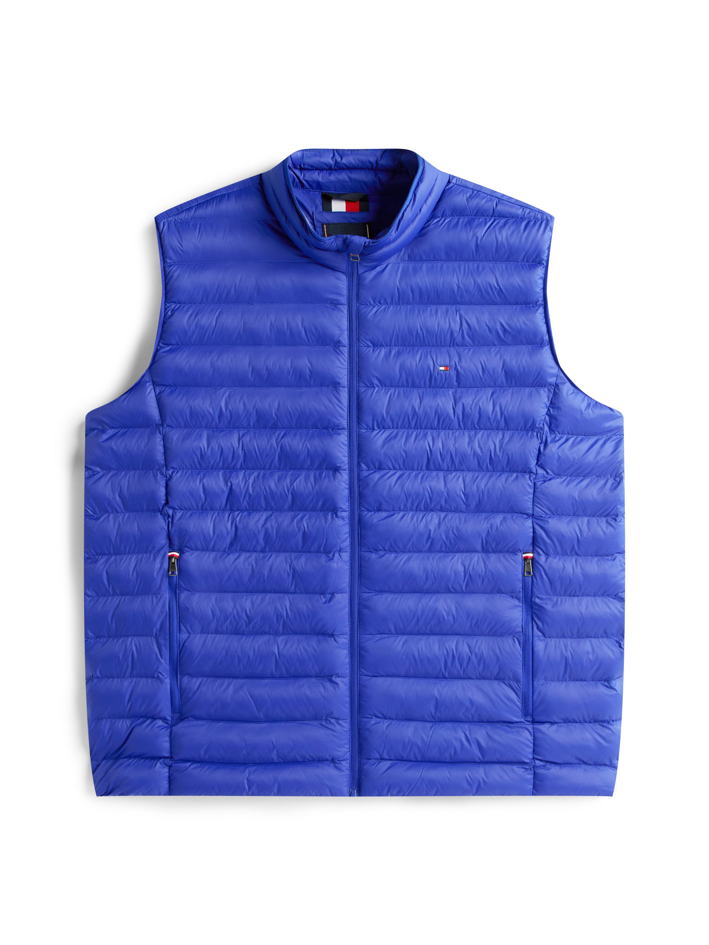 Tommy Hilfiger Big & Tall Steppweste BT-PACKABLE RECYCLED VEST-B in Großen Größen, Logostickerei