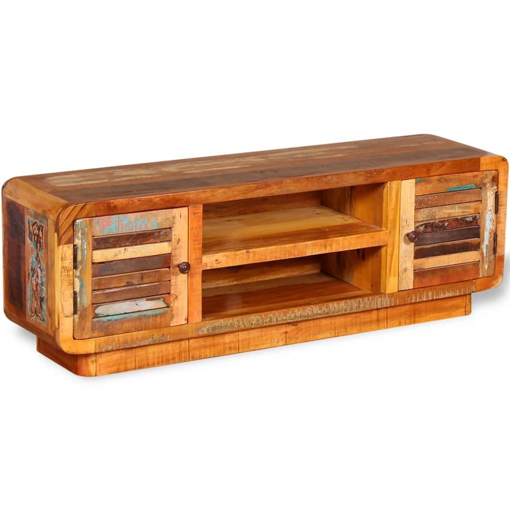 vidaXL TV-Schrank TV-Schrank Altholz Massiv 120x30x40 günstig online kaufen