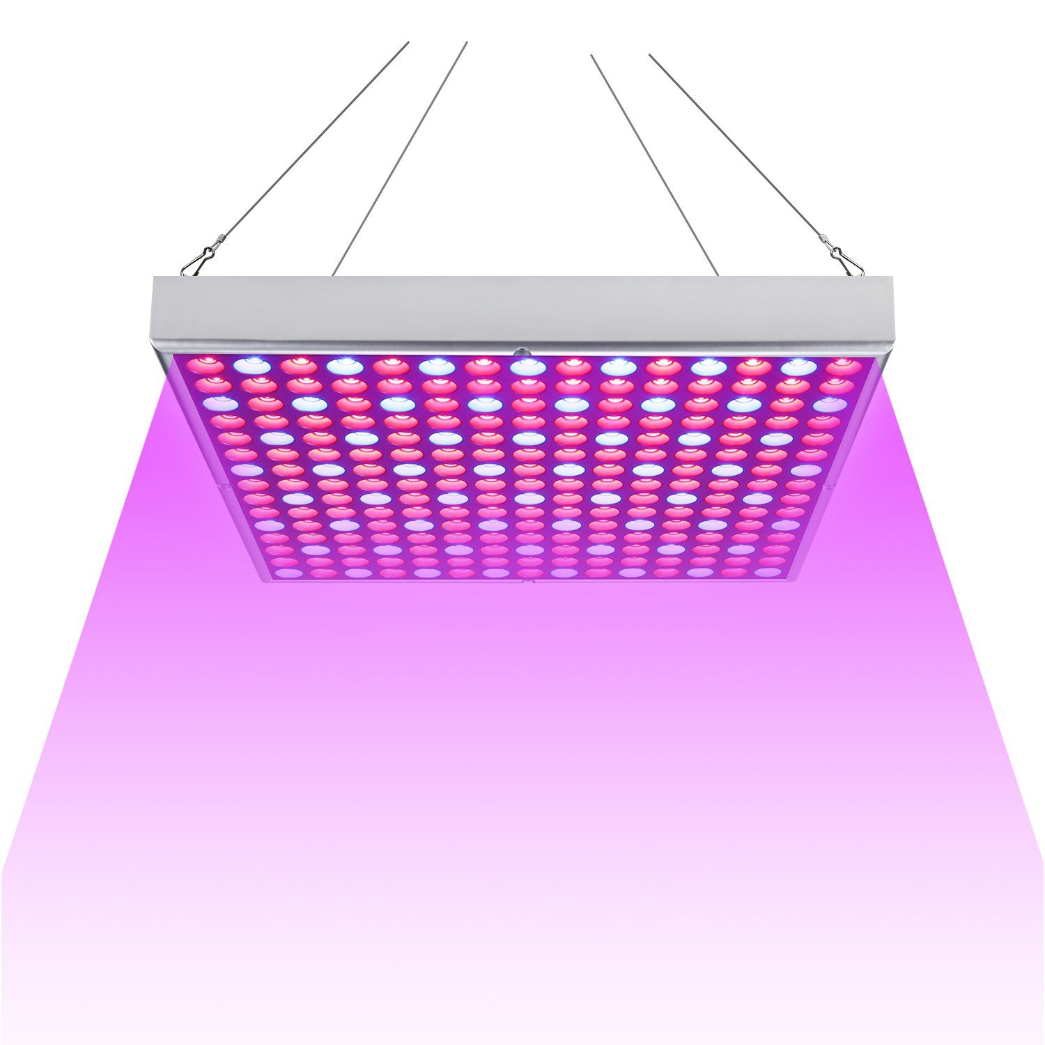 für LEDs Flower, Vollspektrum Grow Pflanzenlampe Hydroponic, Rot Pflanzenlampe und Greenhouse LED Tent 45W Veg Grow 225 Seeding Indoor Lampe, Blau Clanmacy Pflanzenlicht