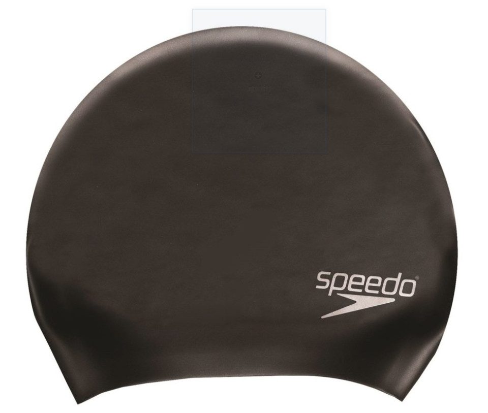 Speedo Badekappe LONG HAIR CAP AU BLACK 0001 Black