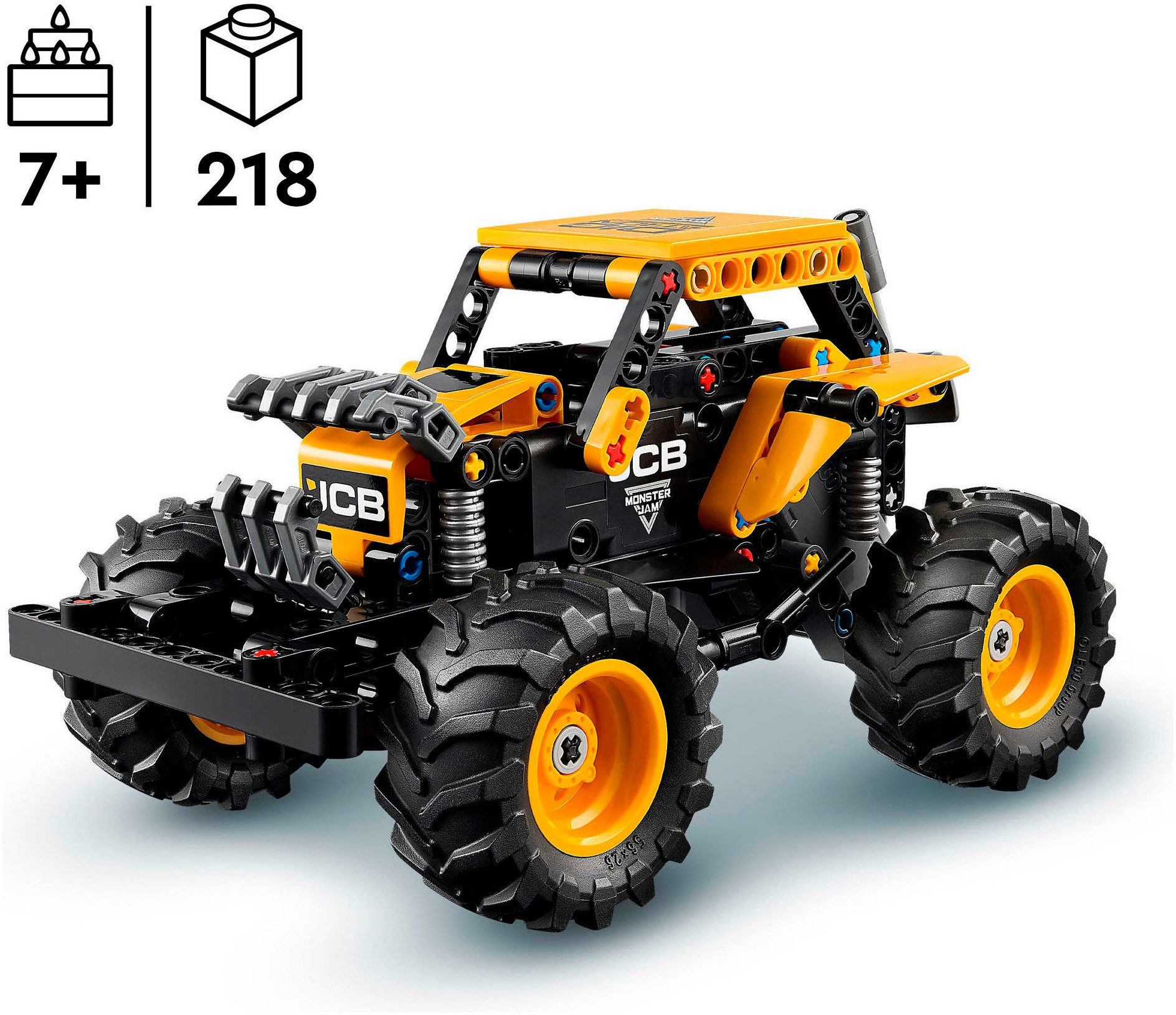 LEGO® Monster Jam™ DIGatron™ (42199), LEGO Technic Konstruktionsspielsteine, (218 St), Made in Europe