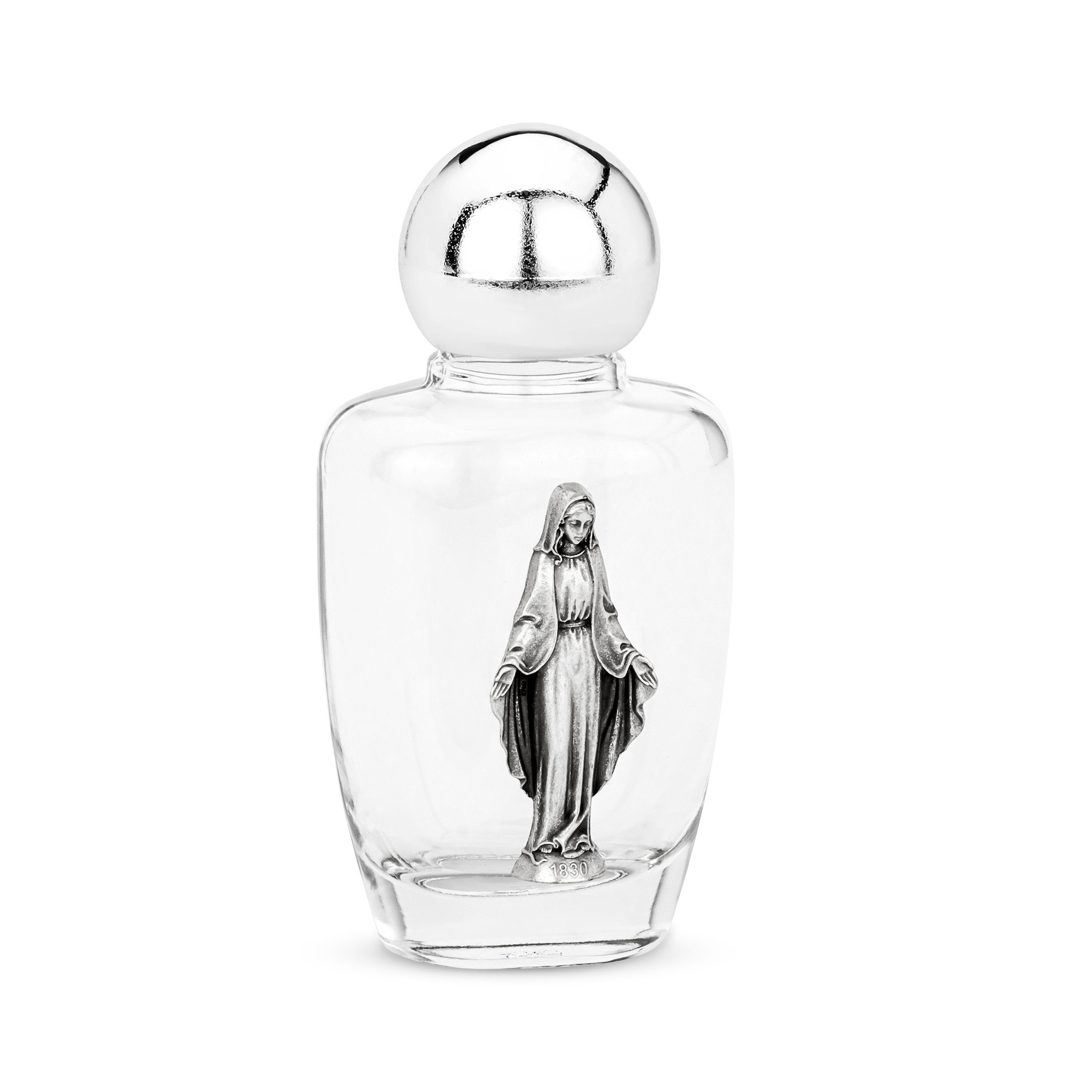 NKlaus Dekofigur 30ml Weihwasserflasche aus Glas motiv Figur Empfängnis 8,5x4x3,5 cm Wa, Made in Germany
