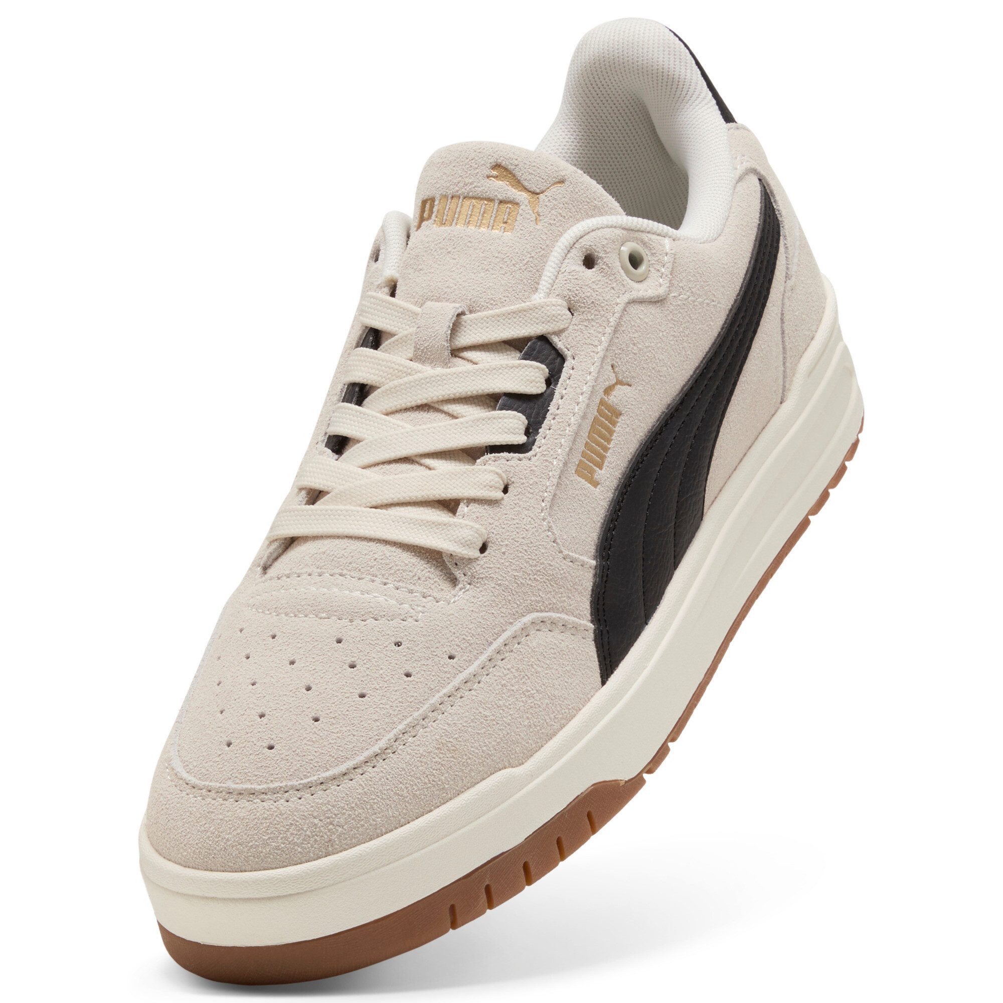 PUMA SHUFFLE DOWNTOWN SD Sneaker Obermaterial aus Leder, leicht profilierte Gummilaufsohle