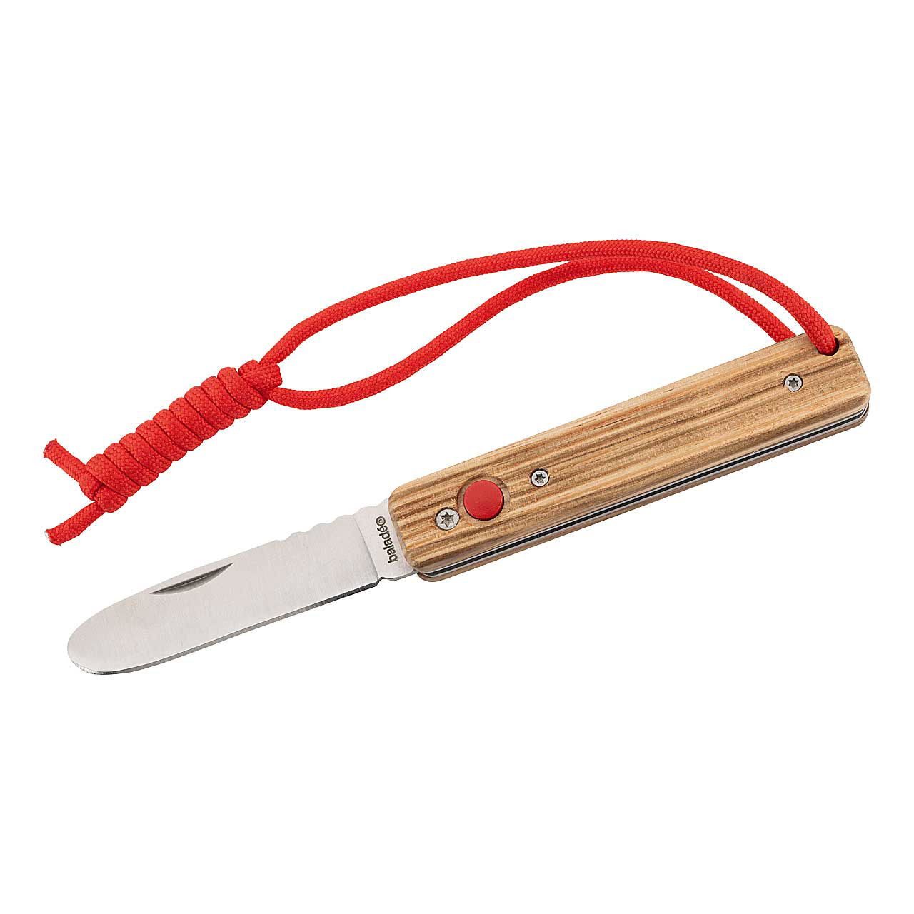 Baladéo® Taschenmesser Baladeo Kinder-Taschenmesser PAPAGAYO KID Kordel