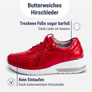 vitaform Damenschuhe Sneaker Hirschleder Sneaker