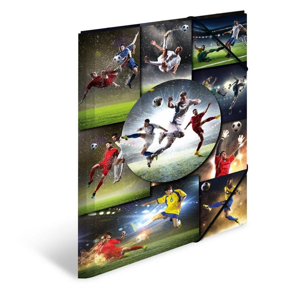 Thumbnail - HERMA Organisationsmappe Sammelmappe A3 PP Fussball