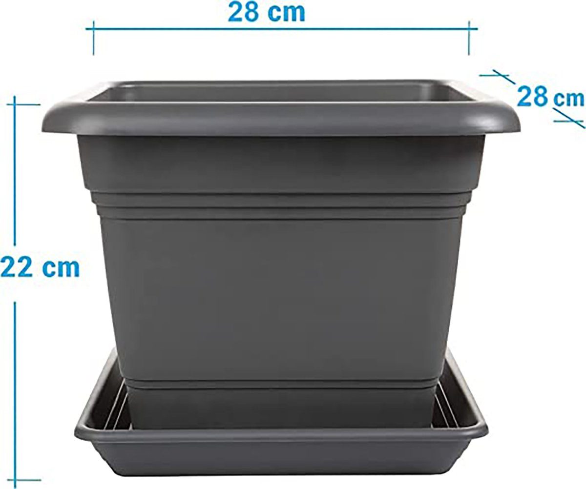 Centi Pflanzkübel Blumentopf mit Löcher und günstig online kaufen