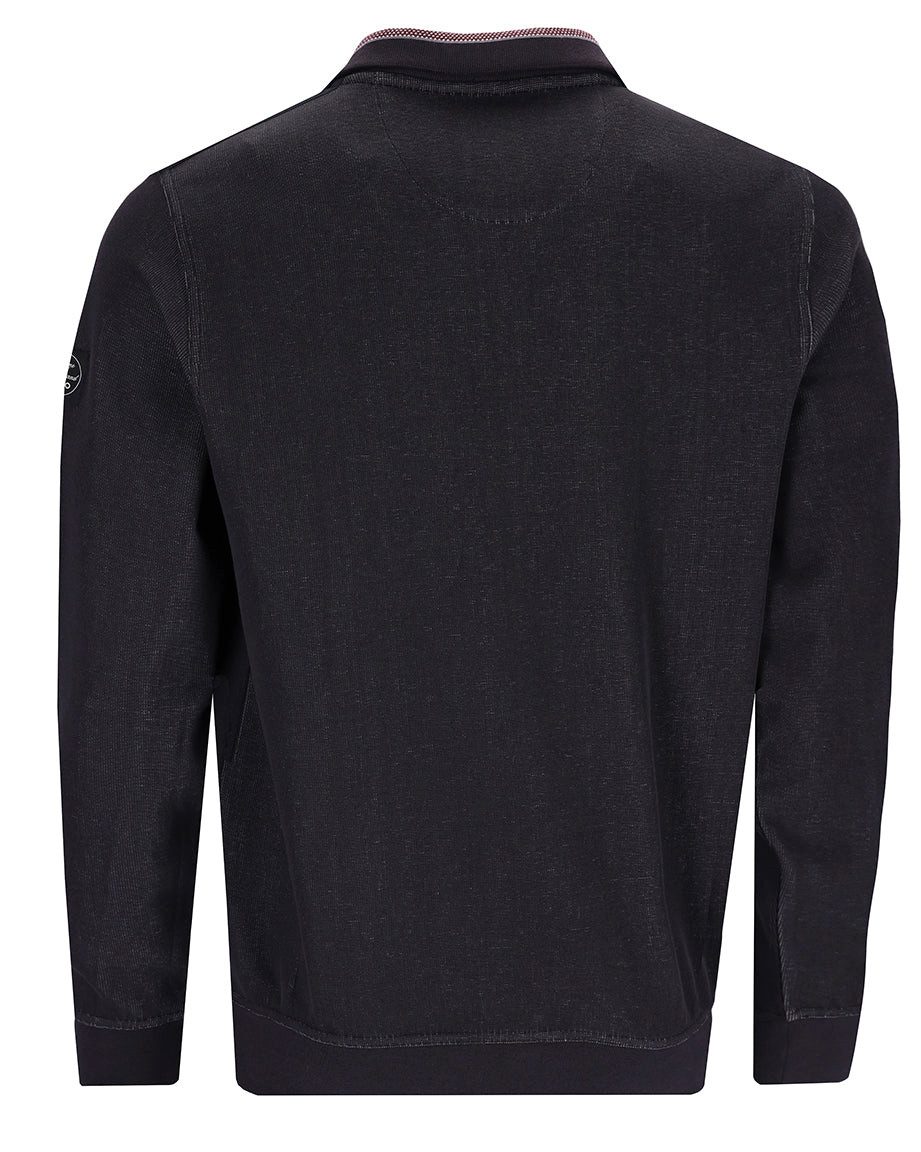 Hajo Sweatshirt Sweatshirt mit Stehkragen und günstig online kaufen