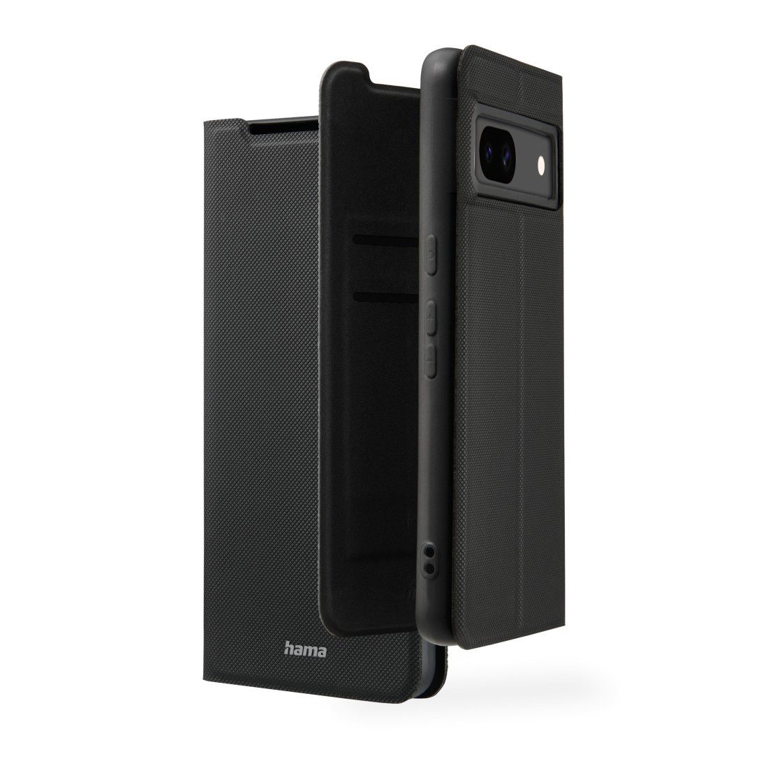 Hama Smartphone-Hülle Handytasche, Schutzhülle "Daily Protect" für Google Pixel 8a, Schwarz