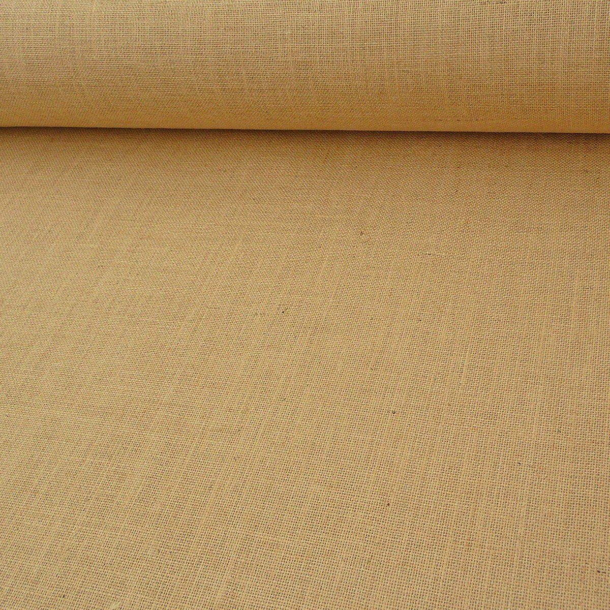 SCHÖNER LEBEN. Stoff Jute Stoff natur 1,30m Breite
