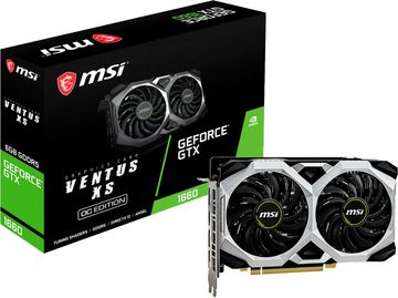 MSI GTX 1660 VENTUS XS 6G OC Grafikkarte (6 GB, GDDR5)