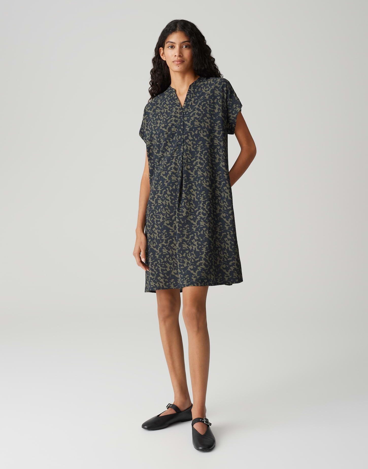 OPUS Hemdblusenkleid WULARA SHADOW aus Modalmix günstig online kaufen