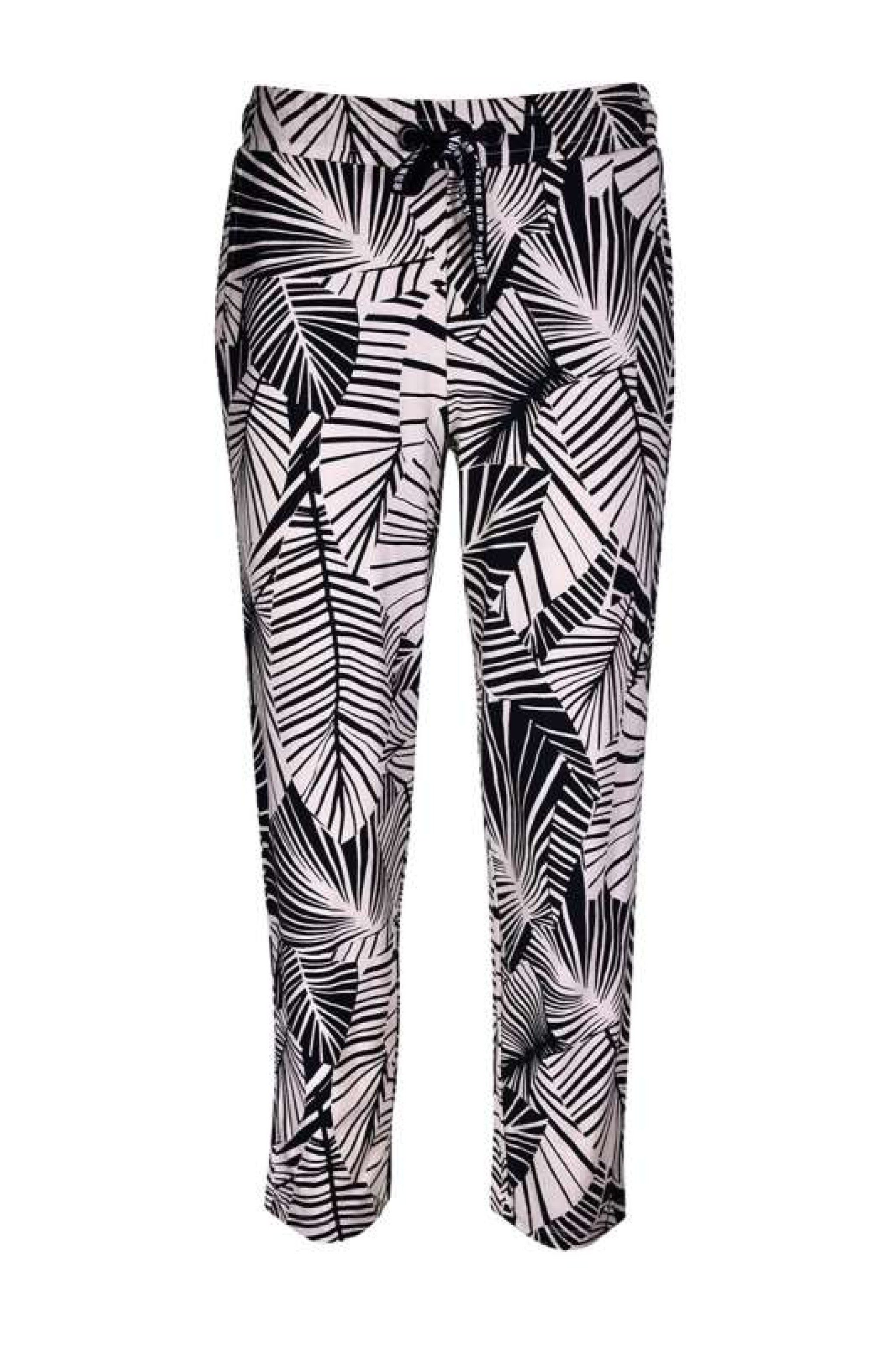 Kenny S. 5-Pocket-Hose PRISLEY JERSEY LEAVES