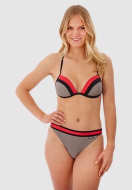 Beco Beermann Triangel-Bikini-Top BEactive Sweetheart (2-St), in modernem Colourblock-Design