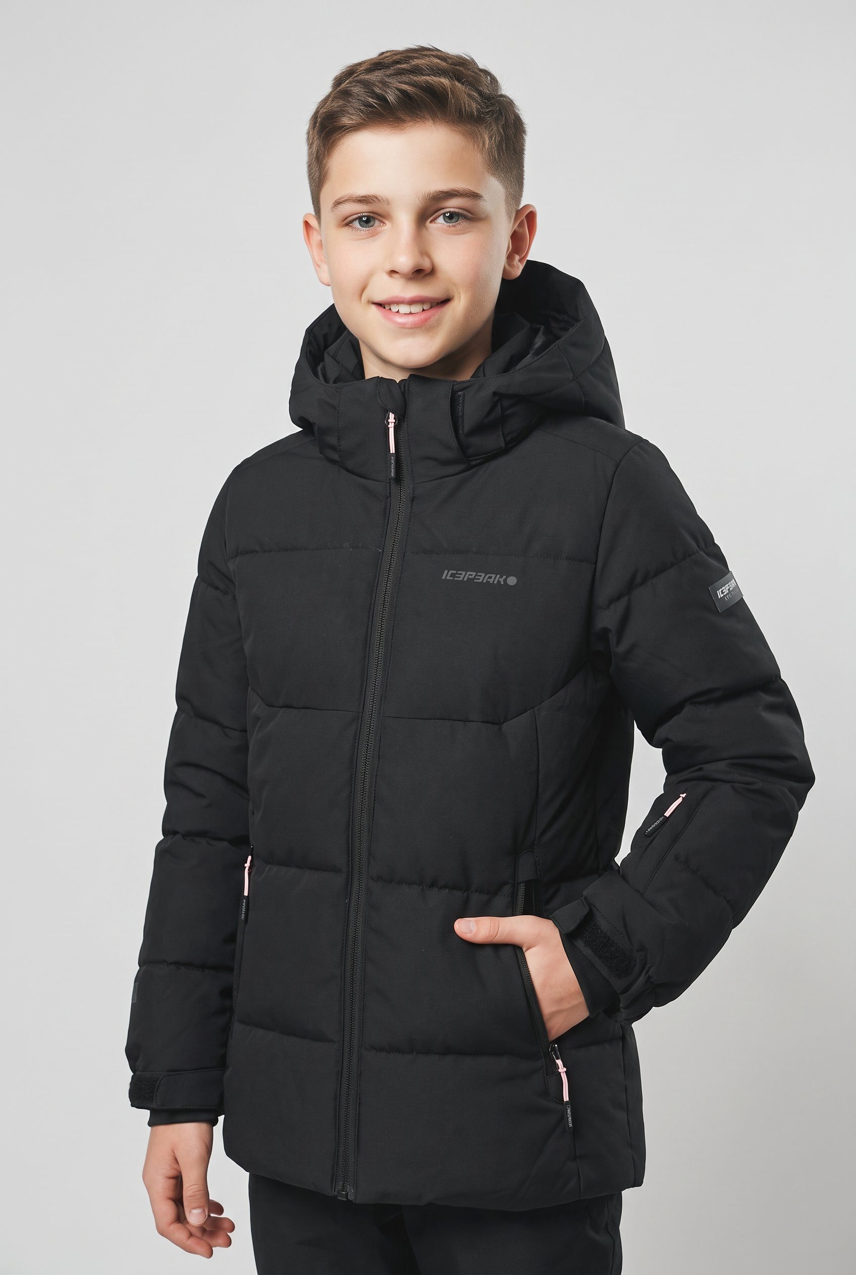 Icepeak Skijacke ICEPEAK LORIS JR für Kinder und Jugendliche, mit Wassersäule 10000, wasserabweisend