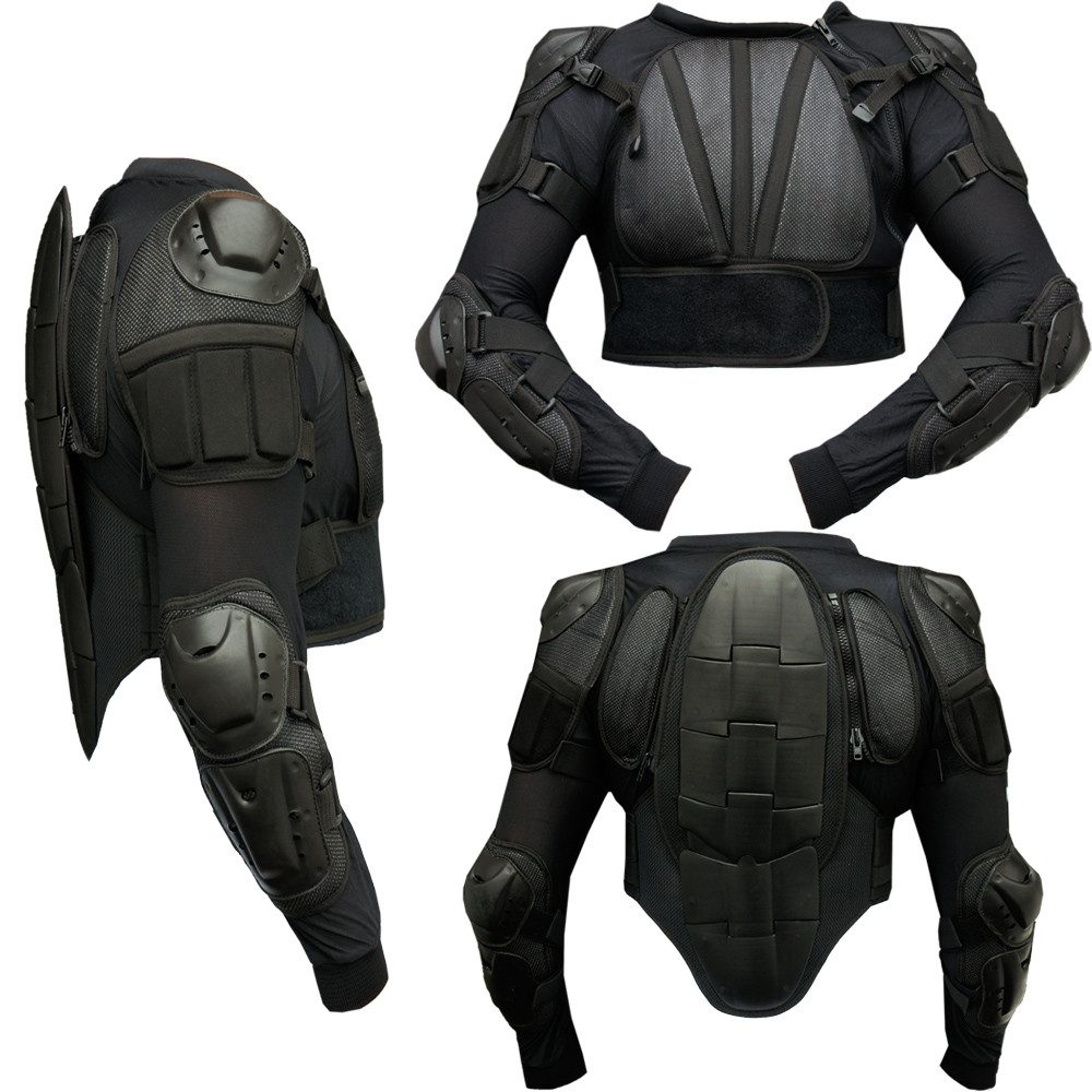 PROANTI Protektorenjacke PROANTI Protektorenjacke Motocross Quad Ski Snowboard Hemd Erwachsene