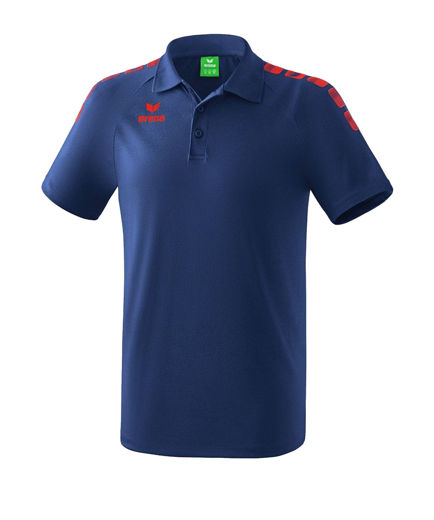 Erima T-Shirt Essential 5-C Poloshirt default BlauRot