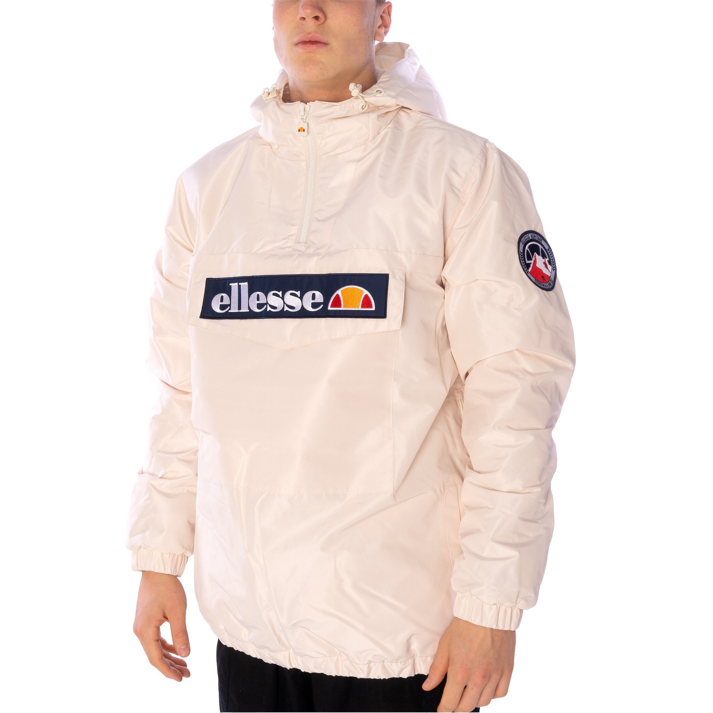 1-St) Outdoorjacke Stück, (1 Herren Monterini Oh Jacke Ellesse beige Windbreaker Jacket Ellesse