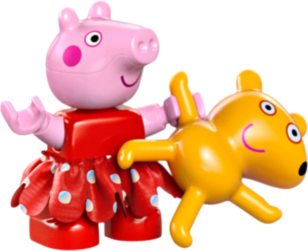LEGO® LEGO Duplo: Peppa Pig mit Teddybär Spielbausteine günstig online kaufen