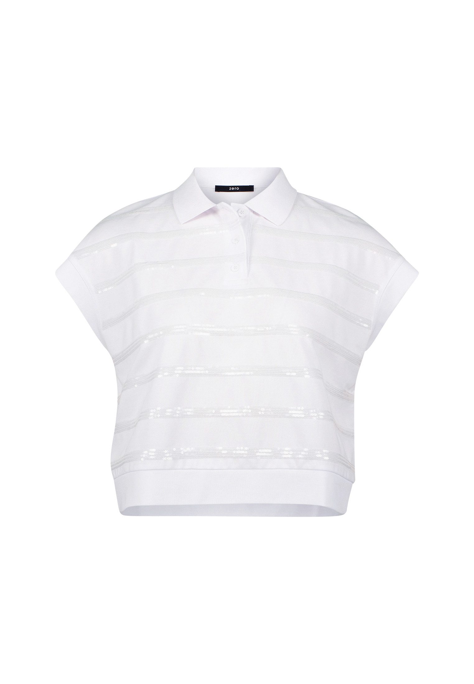 Zero Kurzarmshirt zero Damen Poloshirt mit günstig online kaufen