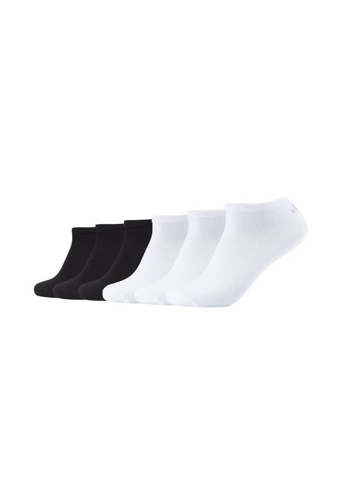 s.Oliver Sneakersocken Sneakersocken 6er Pack, Pflegeleichter Materialmix  aus natürlicher Baumwolle