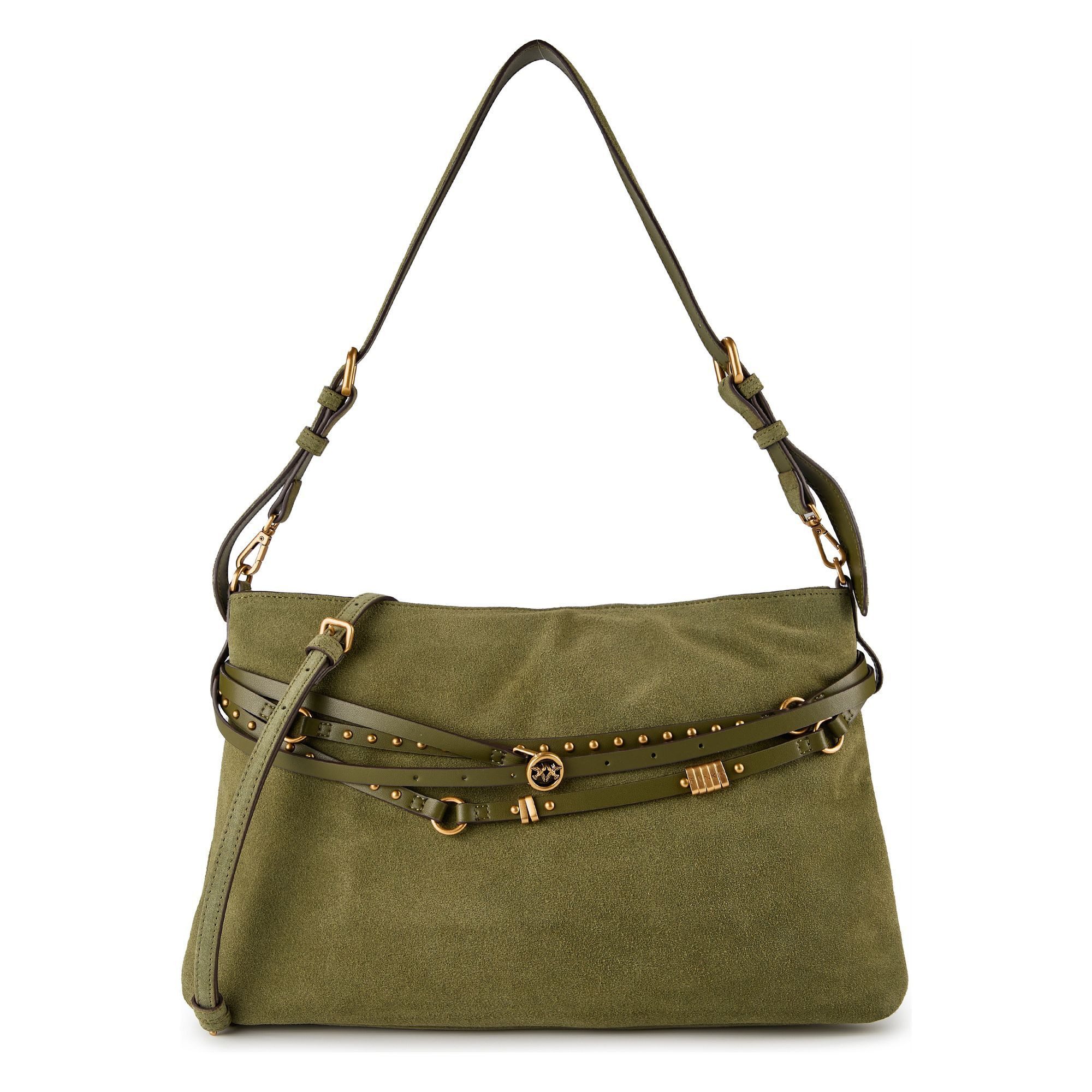 PINKO Schultertasche Belt Bag Big, Leder