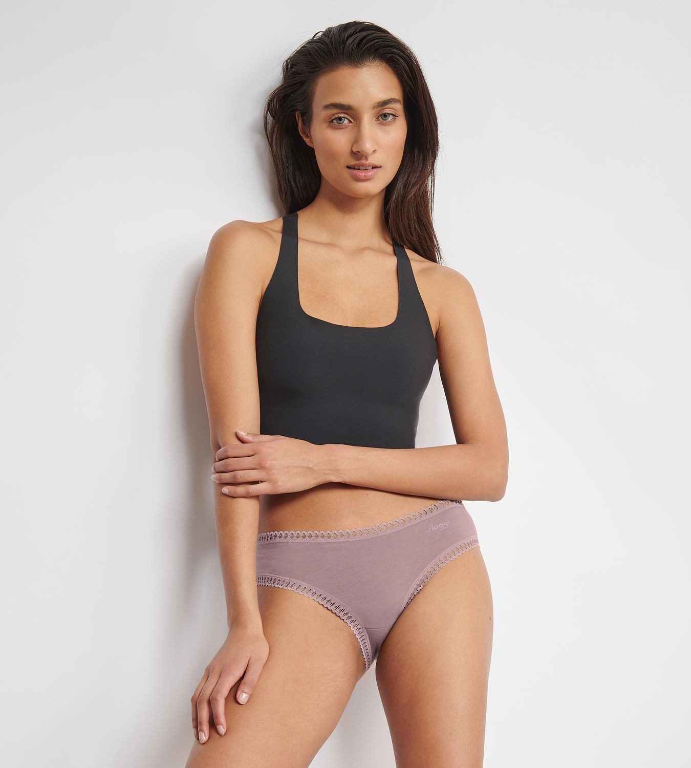 sloggi Slip GO CRUSH Hipster (Mehrpack, Set) Spitzenbündchen, elastisch