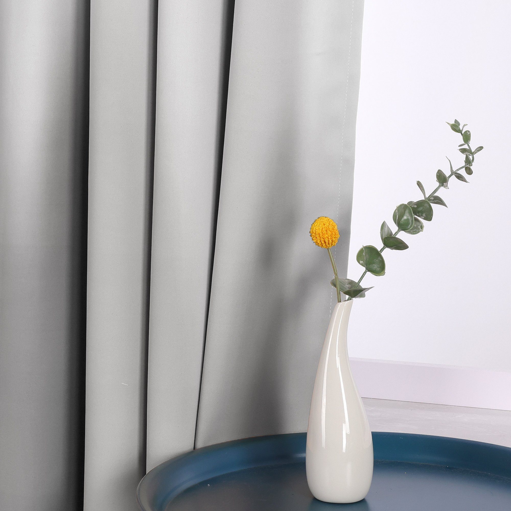 Vorhang, Joyswahl, Ösen (1 St), grau Tie-Dye blickdicht, Kunst