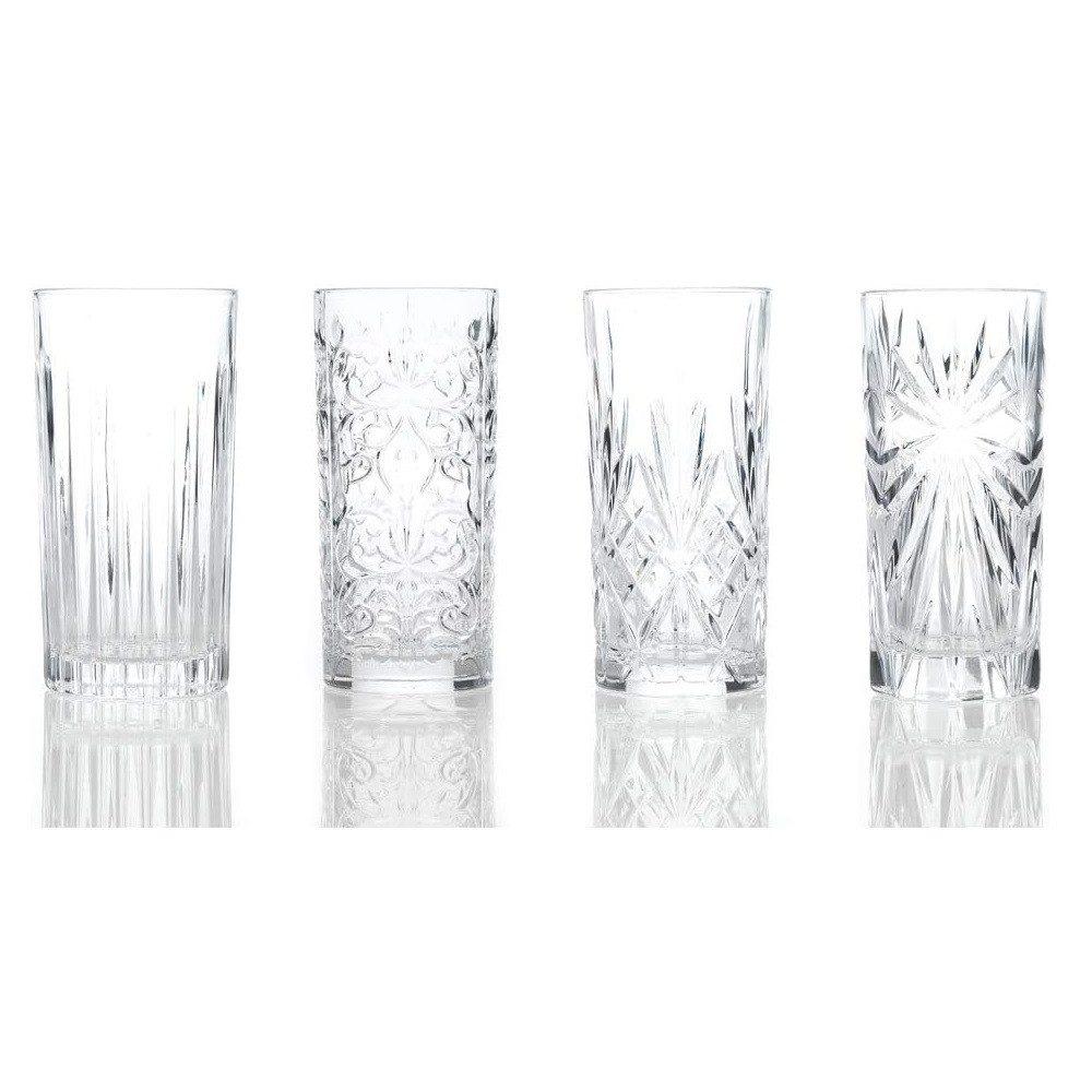 RCR Allzweckkiste RCR Mixology Longdrinkglas 360 ml 4er Set (Set)