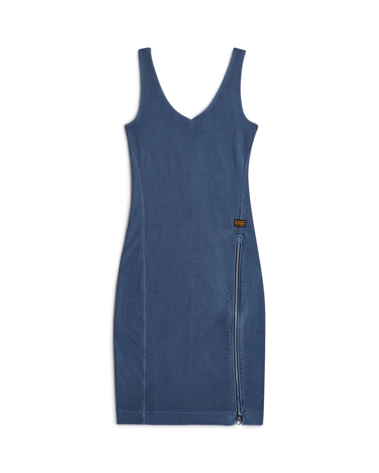 G-STAR Bodykleid Overdyed Asymmetric Zip Kleid