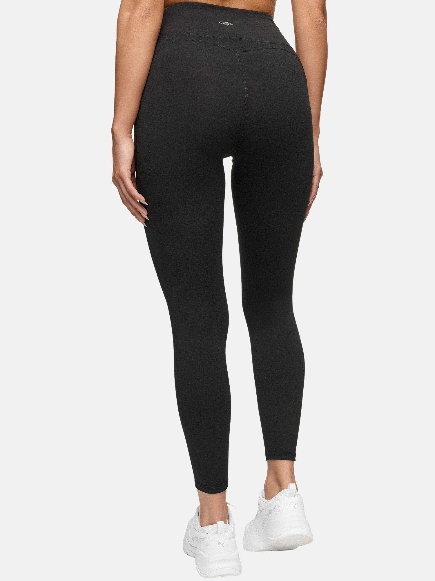Tazzio Highwaist Leggings F301 Sporthose mit praktischen Seitentaschen, blickdicht & atmungsaktiv