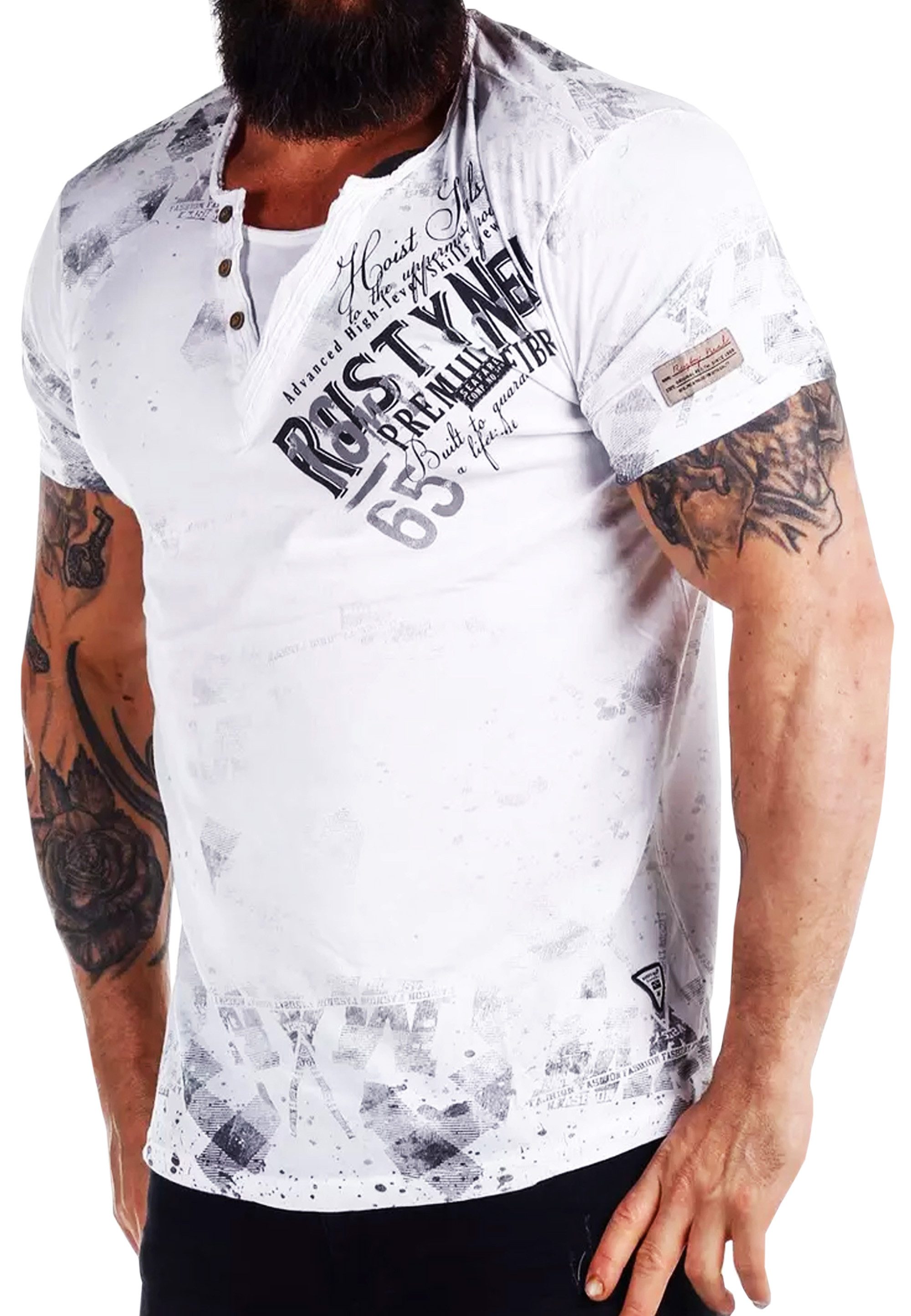 R-NEAL T-Shirt Original T-Shirt Rundhals X günstig online kaufen