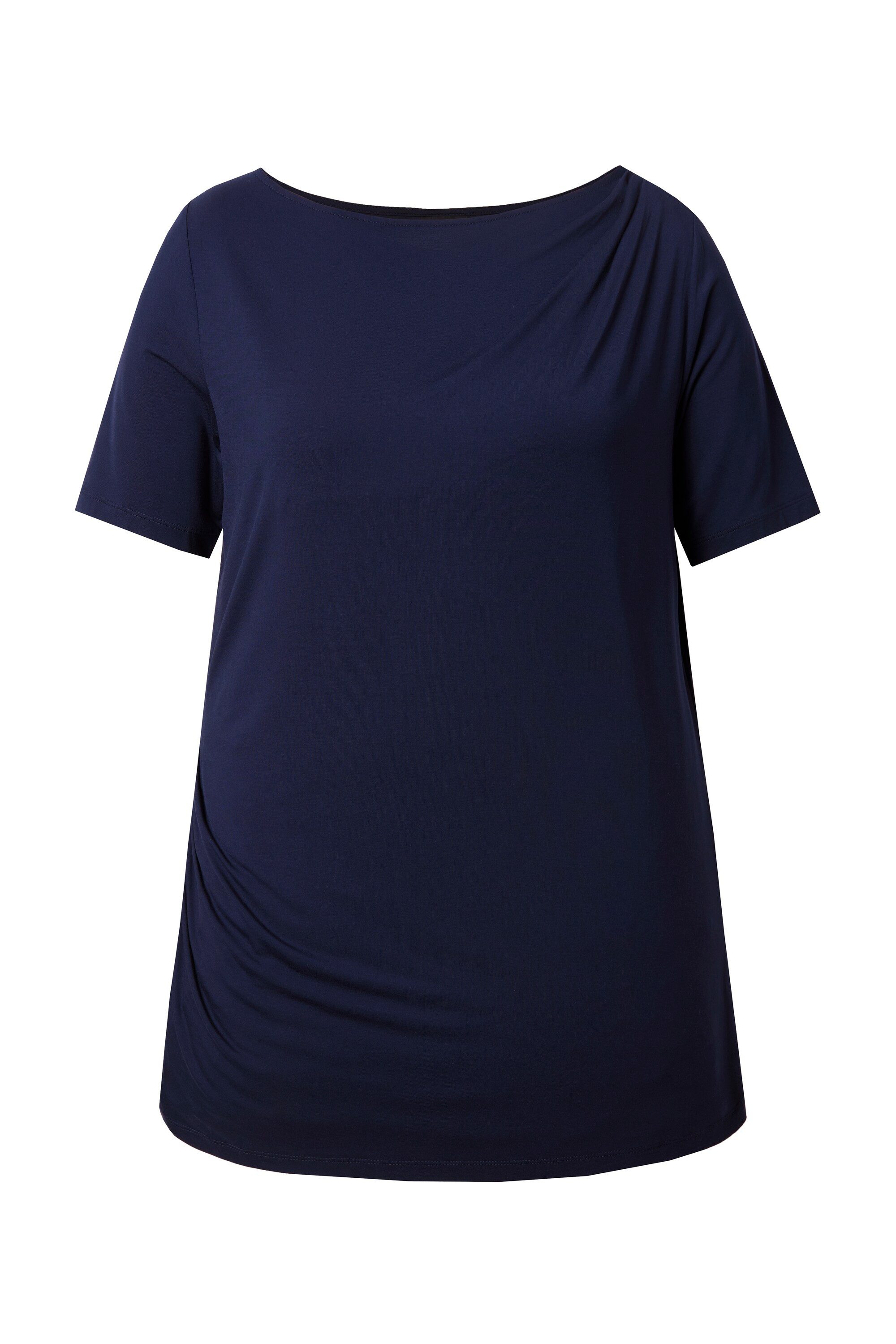Ulla Popken T-Shirt T-Shirt drapiert Classic günstig online kaufen