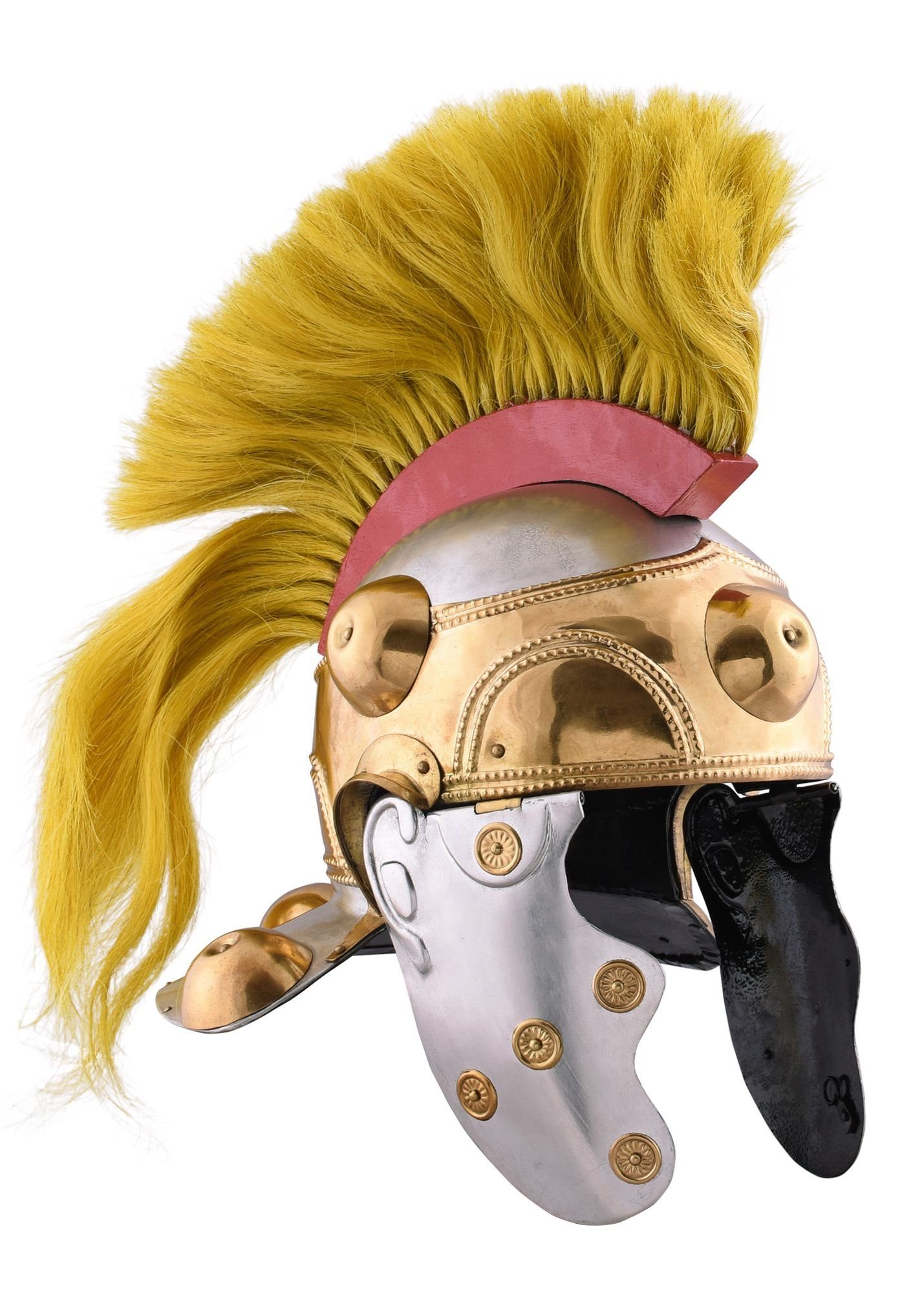 Ritter-Kostüm Witcham Gravel Helm, Römischer Auxiliarhelm, 1,2 mm Stahl