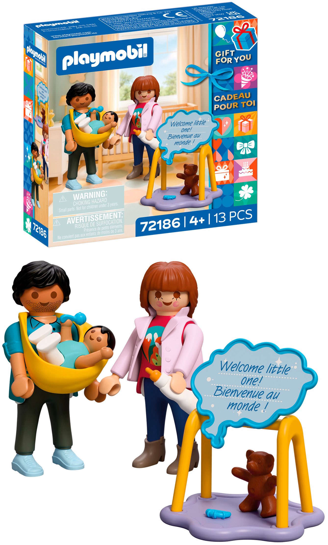 Playmobil® Geburt (72186), Life Konstruktions-Spielset, Made in Europe