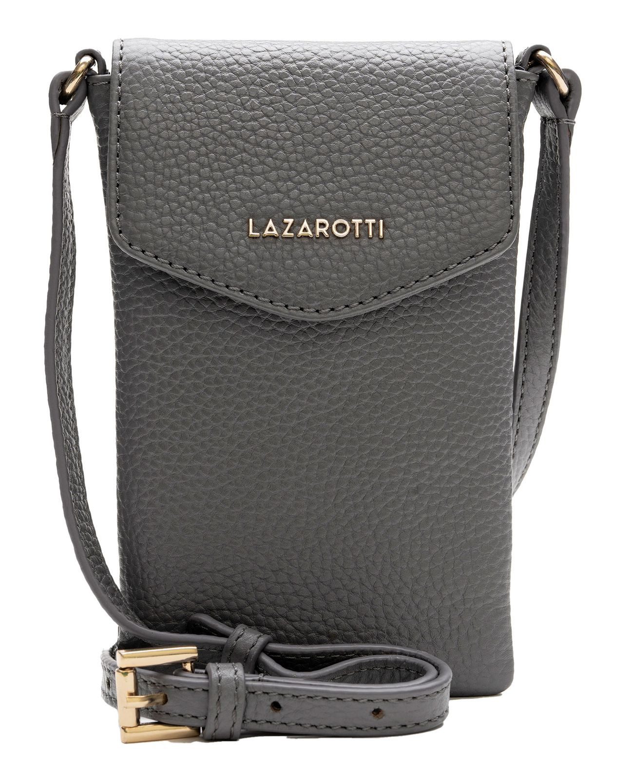 Lazarotti Handytasche Bologna Leather, aus echtem Leder