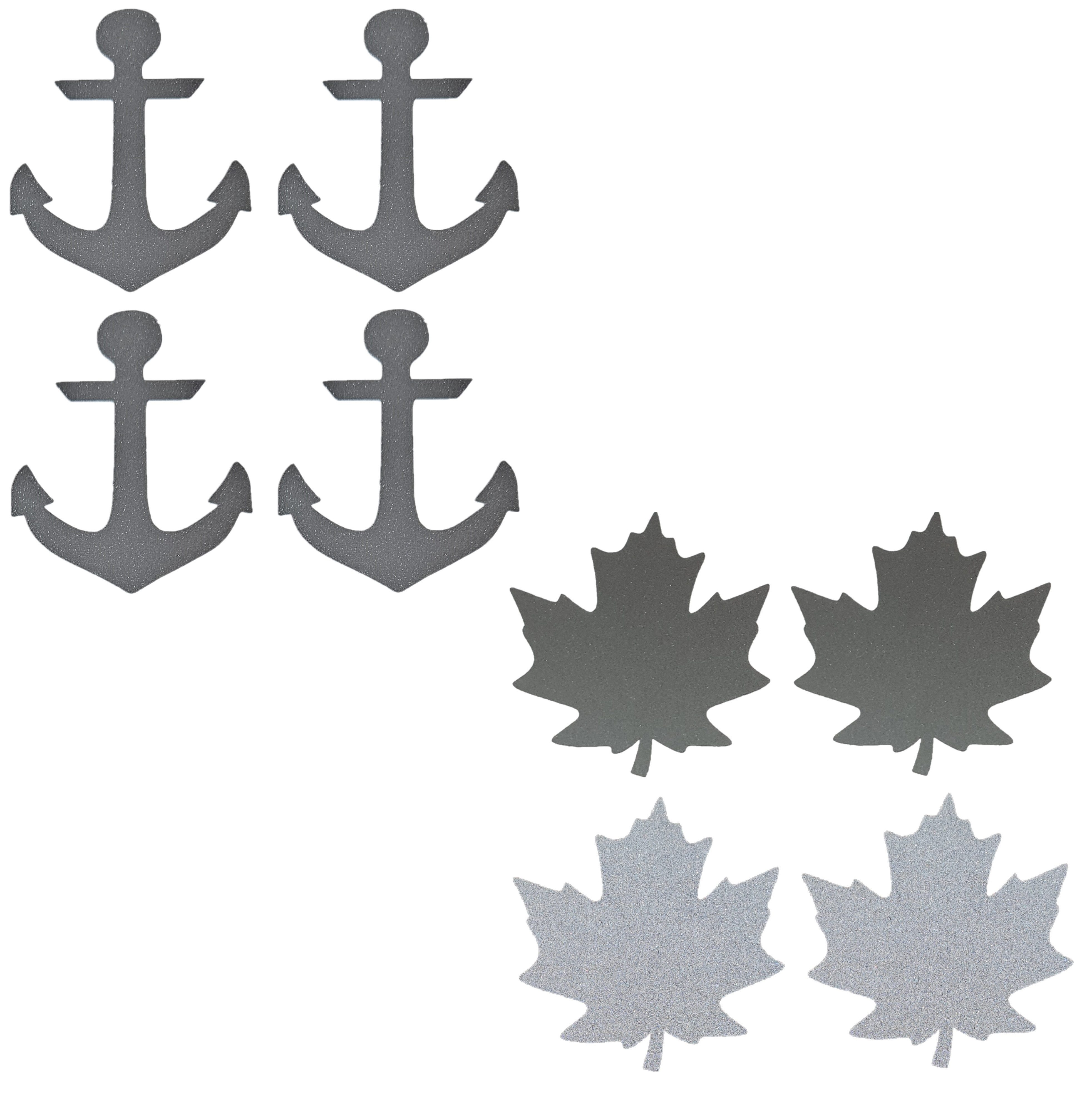 everest 1953 Reflektor-Aufkleber x-repair 8 Flicken Nylon Sicherheit Ahorn Anker wasserdicht Outdoor, selbstklebend