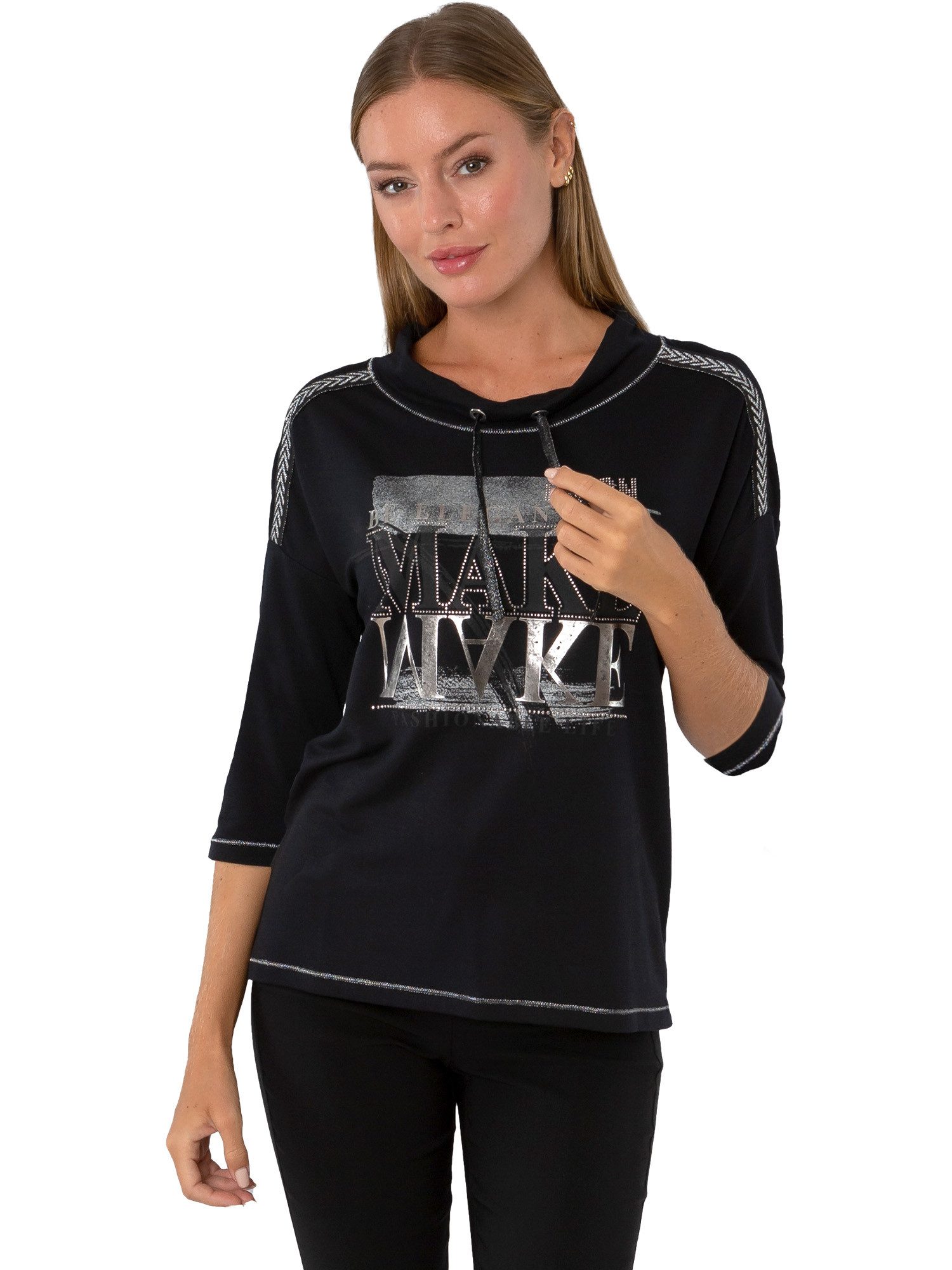 Estefania for woman 3/4-Arm-Shirt 193-1250, Estefania for woman Shirt "Make günstig online kaufen