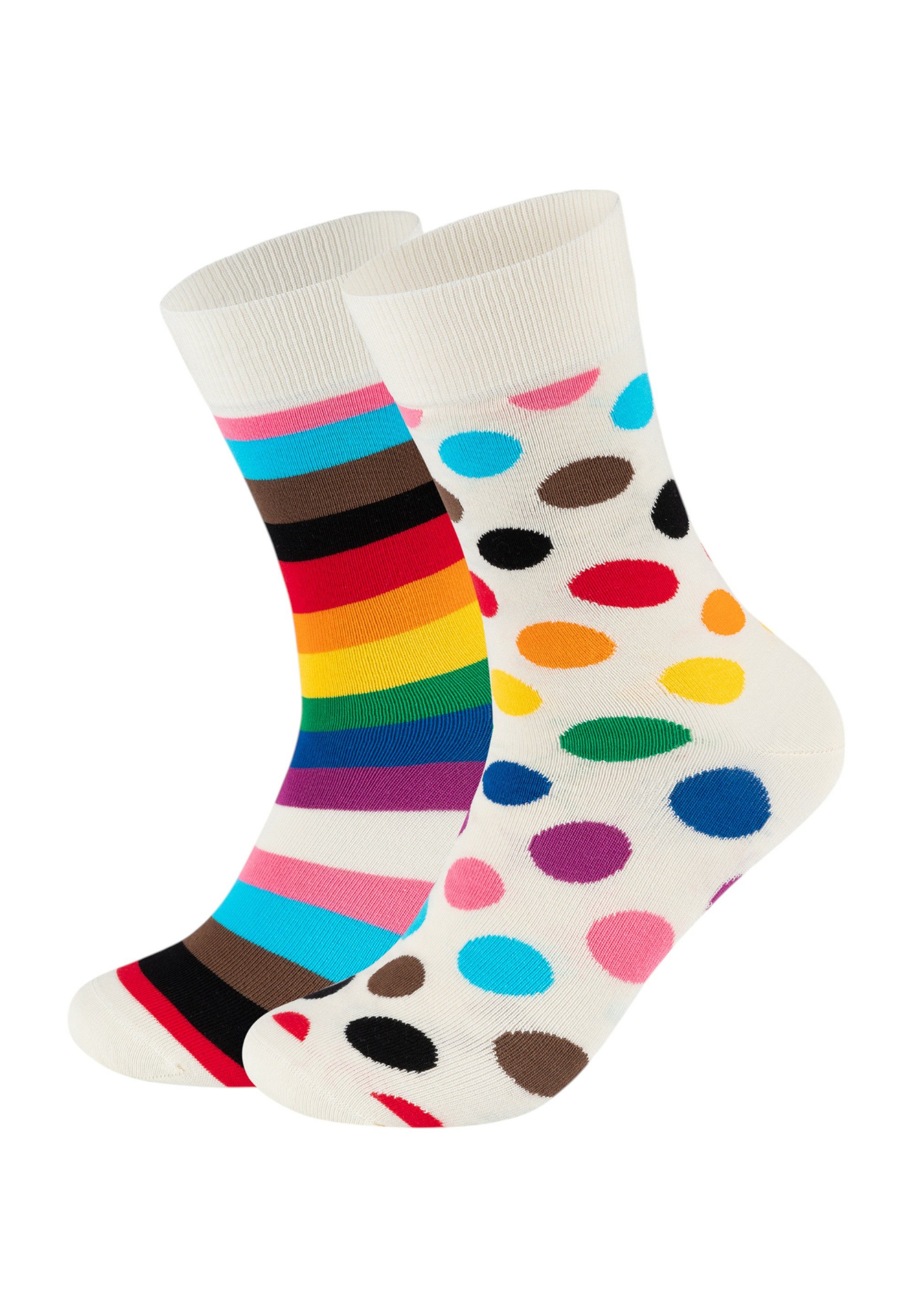 Happy Socks Basicsocken Pride Socks Gift Set aus nachhaltiger Baumwolle, recycelt