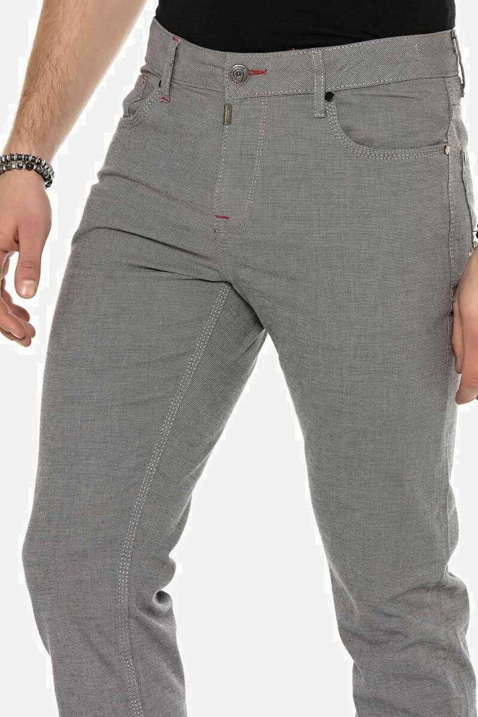 Cipo & Baxx 5-Pocket-Jeans Jeans im 5-Pocket-Stil, CD-372B