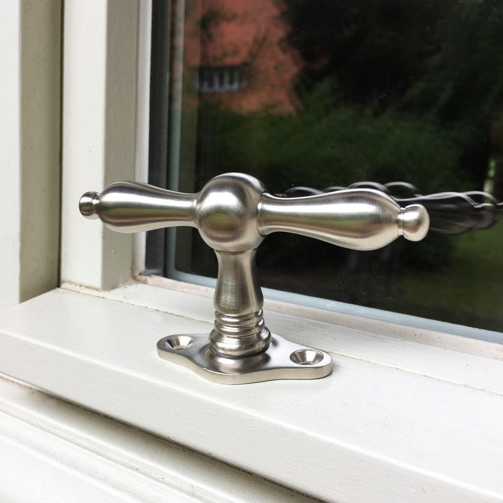 Antikas Türbeschlag Fenstergriff Nickel Fensterbeschläge antik Kreuzgriff Fensterolive