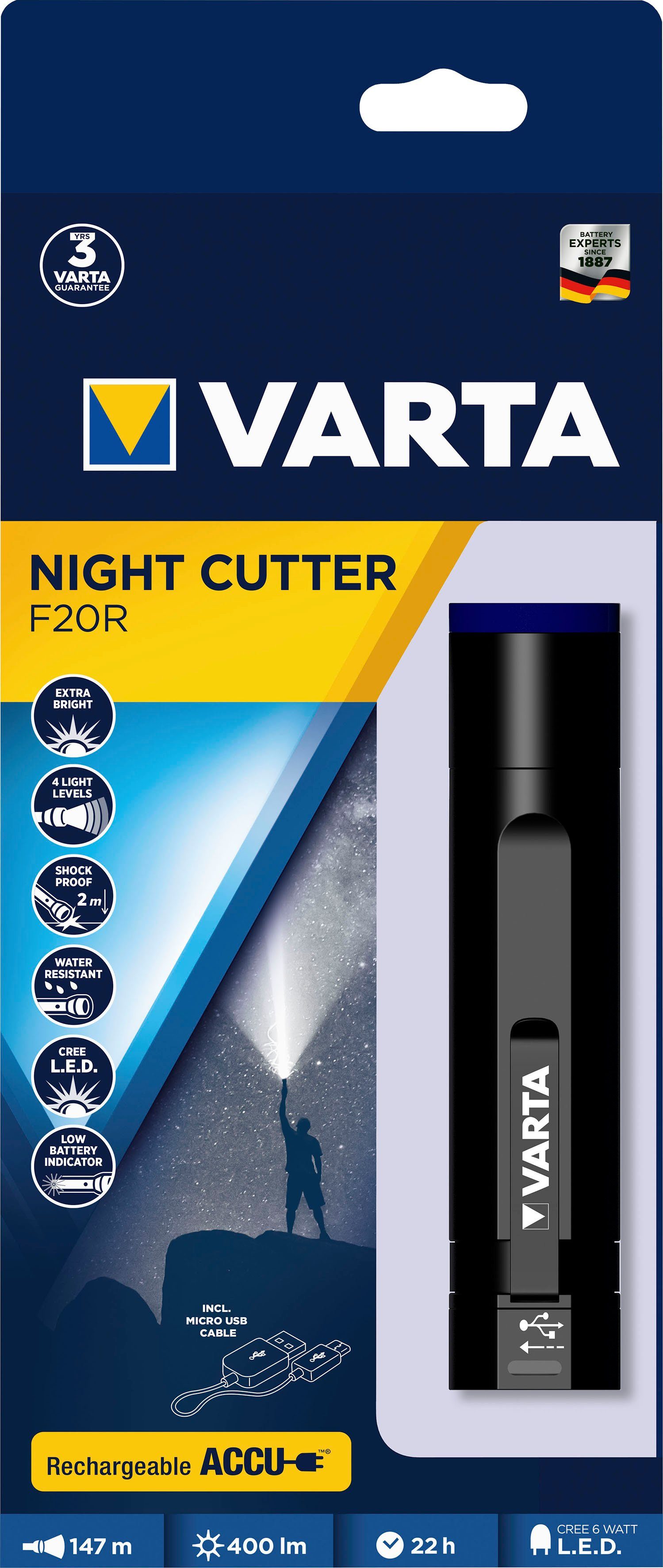 VARTA Handleuchte VARTA Night Cutter F20R