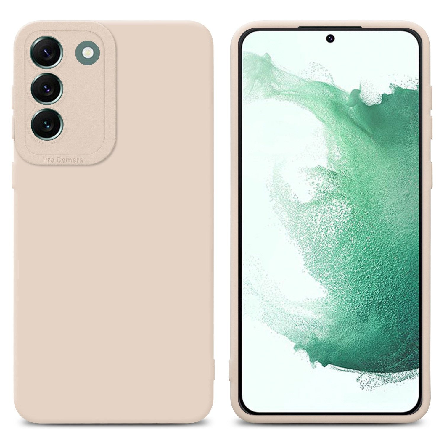 Cadorabo Handyhülle für Samsung Galaxy S22 PLUS Hülle Samsung Galaxy S22 PLUS, Hülle Schutzhülle TPU Silikon Case Cover