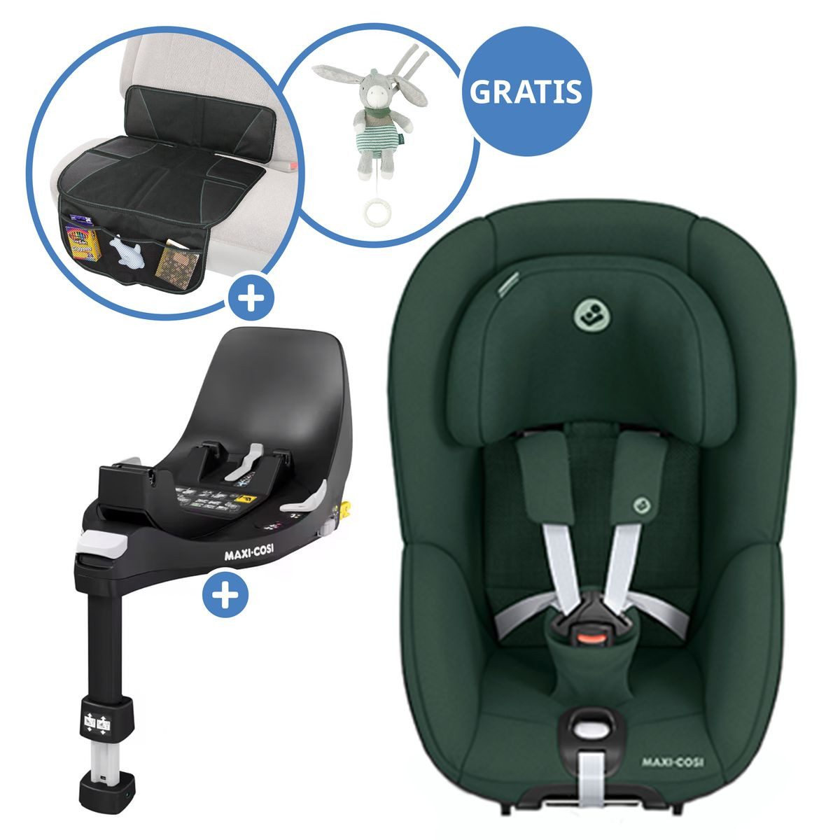 Autokindersitz Pearl 360 - Authentic Green